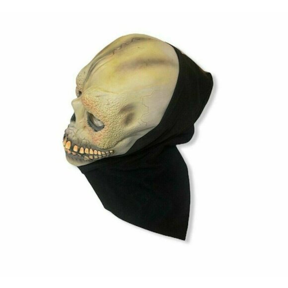 Halloween Latex Mask Zombie Skeleton Creepy Cosplay Adult Size Costume Dress Up - Picture 5 of 7